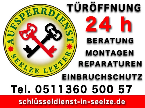 Beratung Info mit Logo Schlüsseldienst Burgwedel